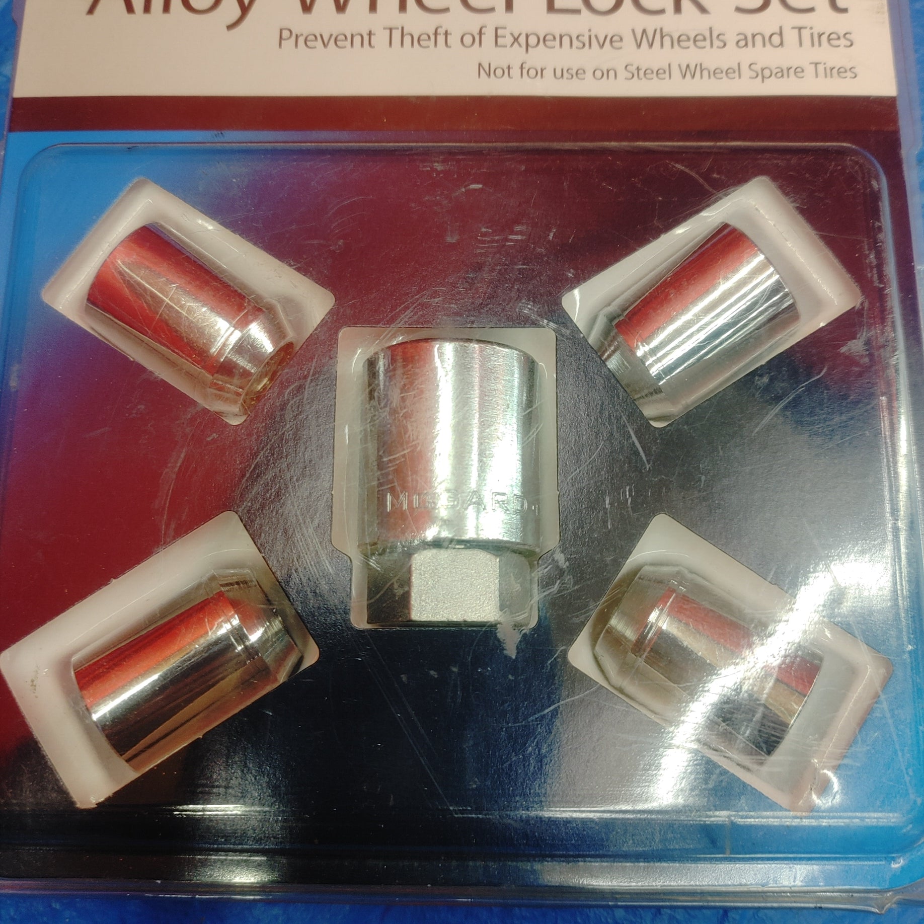 LHD, RHD Genuine Mazda Alloy Wheel Lock Set SH1B9/5     000088120DBP - RX7Parts