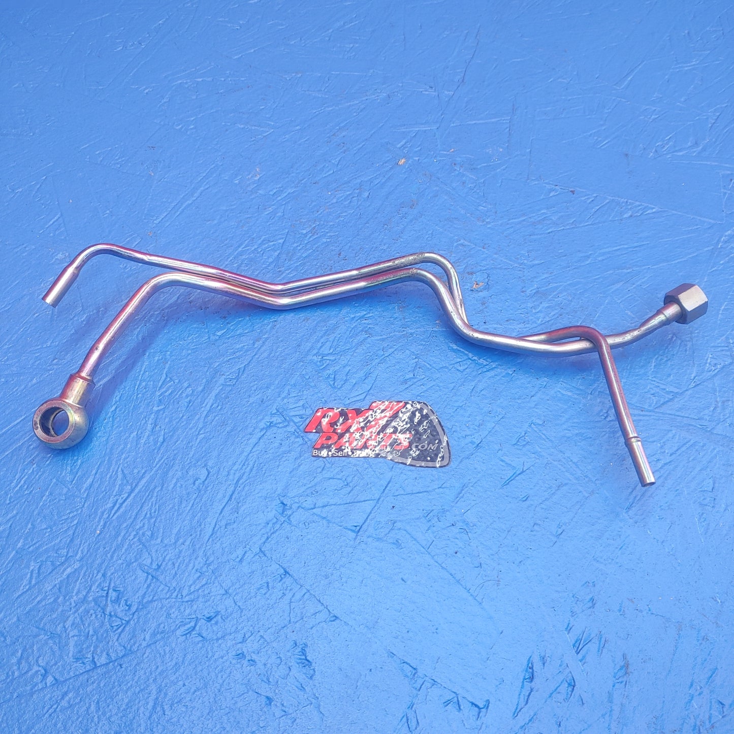 LHD, RHD Bent Turbocharger Oil Hard Line SH1B11/3 RX7 FD FD3S 93 - 02 Mazda - RX7Parts