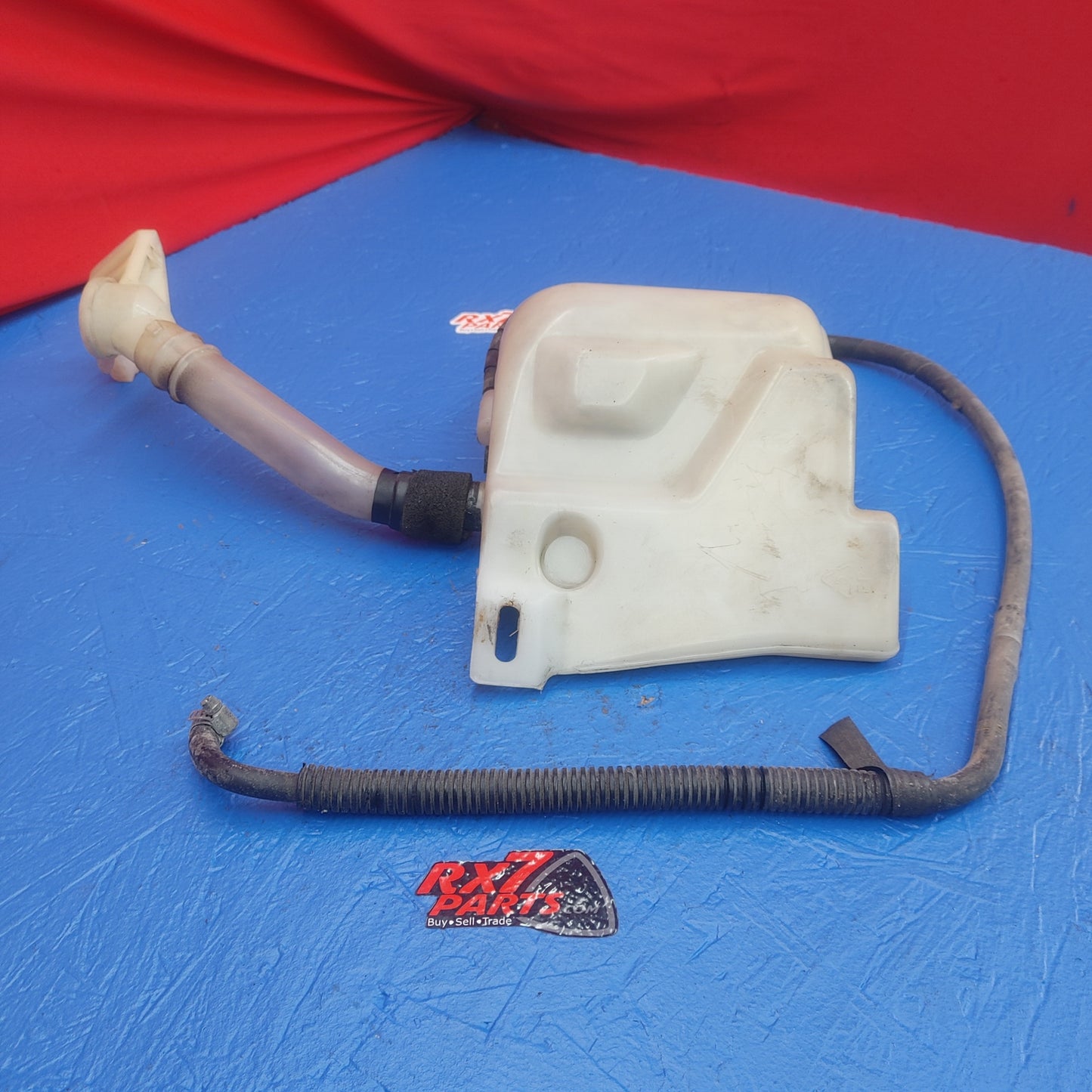 LHD, RHD Radiator Coolant Overflow Tank With Filler Neck SH1B14/4 RX7 FD FD3S 93 - 02 Mazda