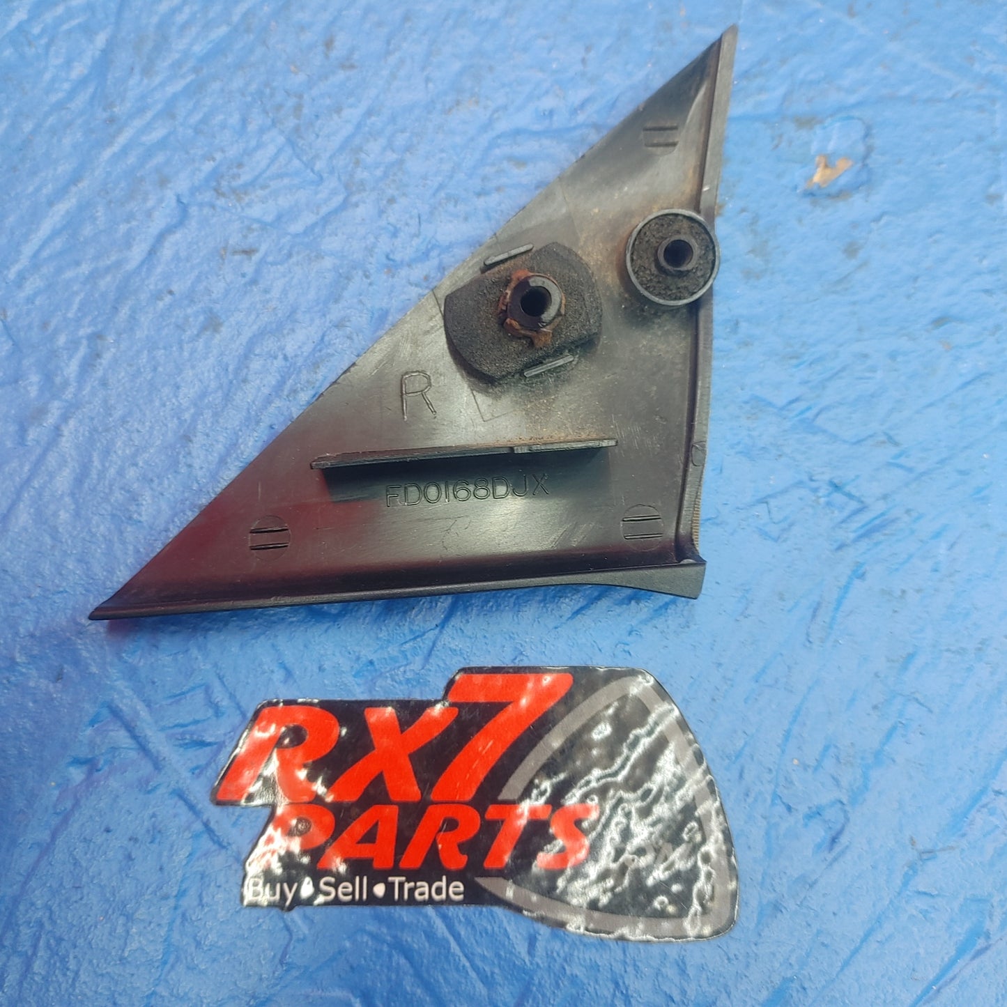 RHD Right Side Inner Door Triangle Trim Mirror Bolt Cover SH1B14/18 RX7 FD FD3S 93 - 02 Mazda FD0168DJX
