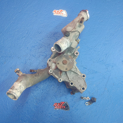 LHD, RHD Water Pump Housing With Water Pump And Thermostat Housing SH1B18/2 RX7 FD FD3S 93 - 02 Mazda