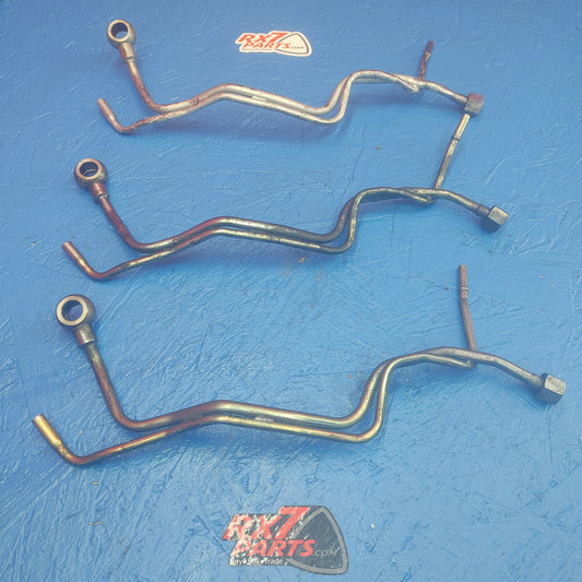 LHD, RHD  Turbo Oil Feed Lines SH1B22/1 RX7 FD FD3S 93 - 02 Mazda