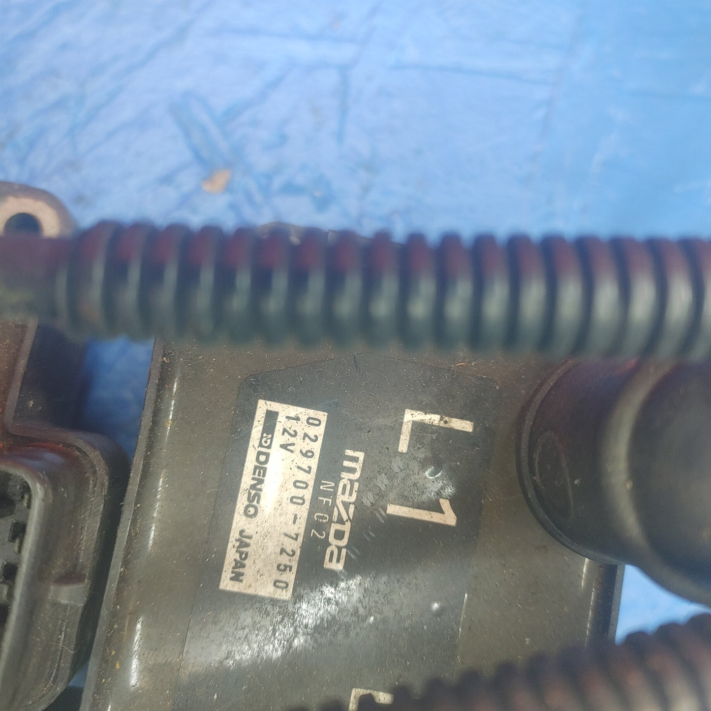 LHD, RHD Mazda Cosmo 20B Leading And Trailing Ignition Coil Assembly With Spark Plug Wires SH1B22/2     02970072400297007250