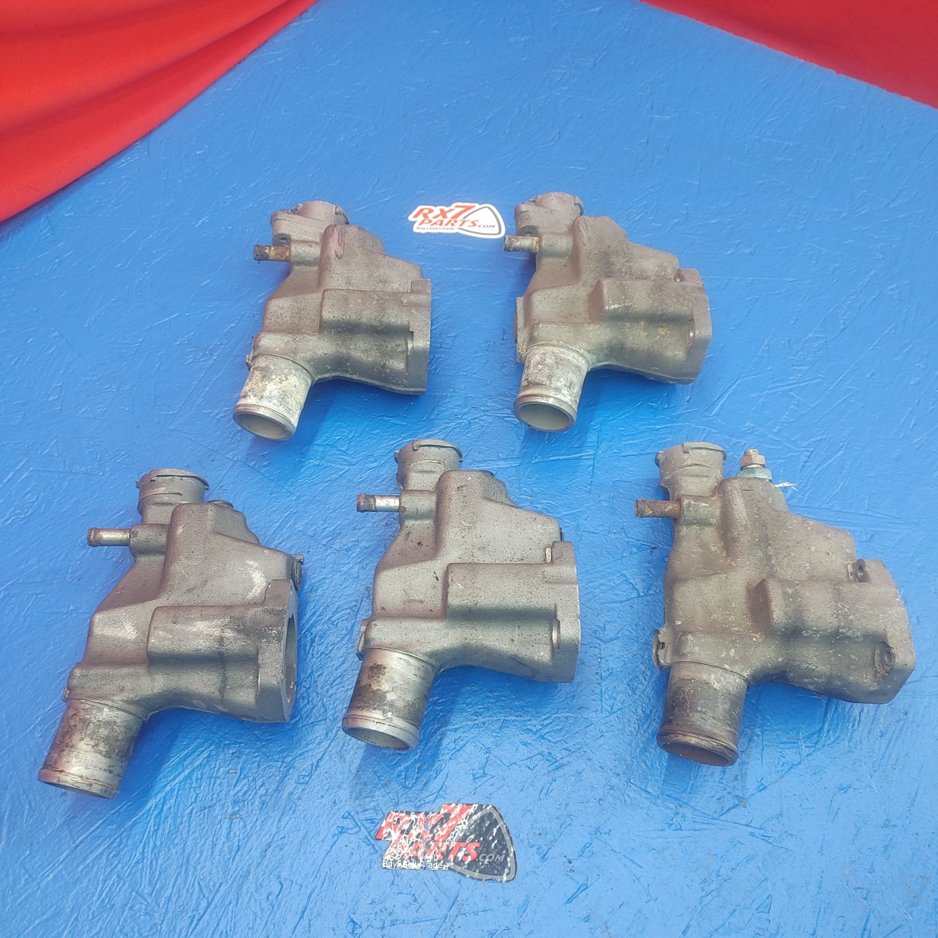 LHD, RHD Thermostat Coolant Filler Neck Housing  RX7 FD FD3S 93 - 02 Mazda SH1B28/8 - RX7Parts