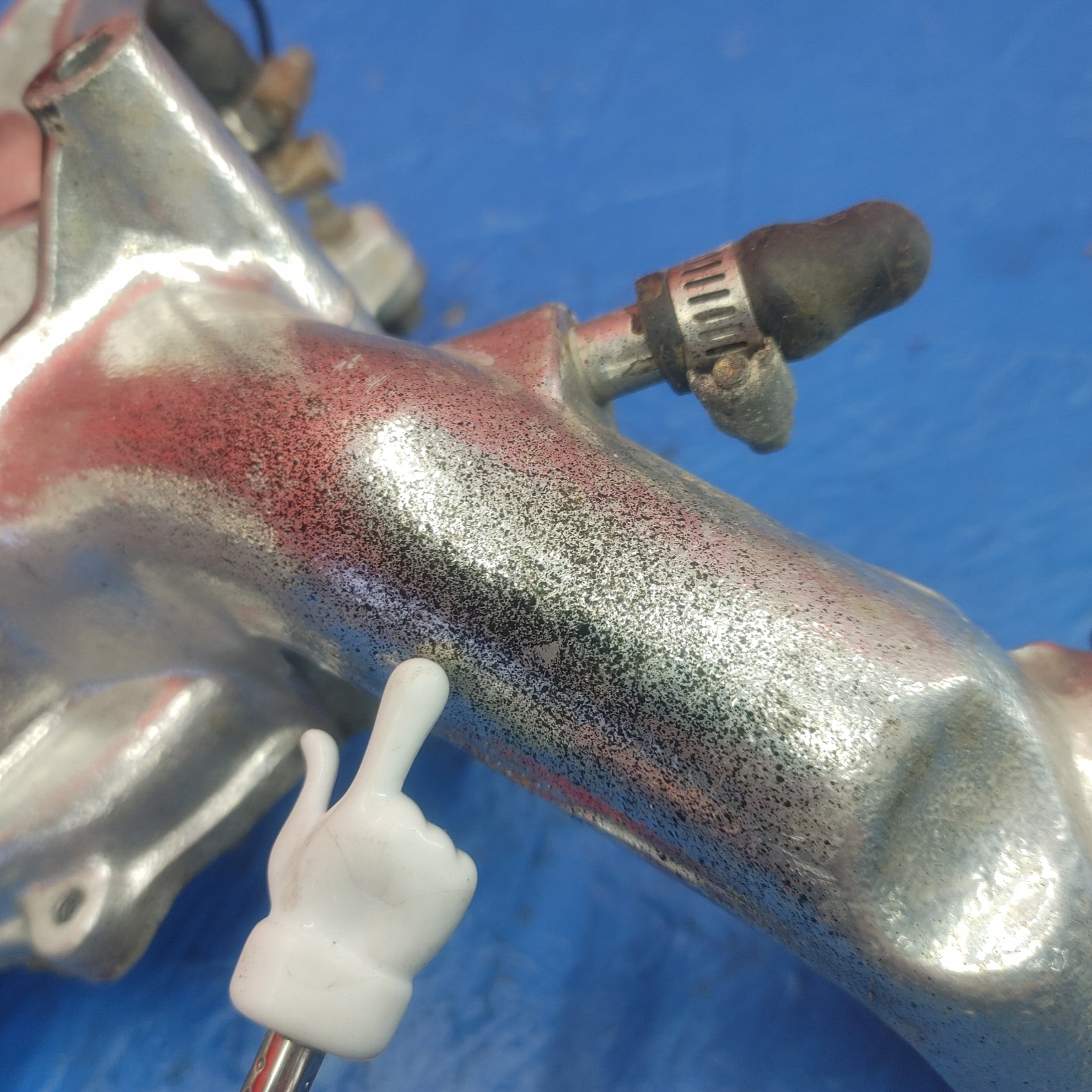 LHD, RHD Chrome Water Pump Housing  RX7 FD FD3S 93 - 02 Mazda SH1B30/6 - RX7Parts
