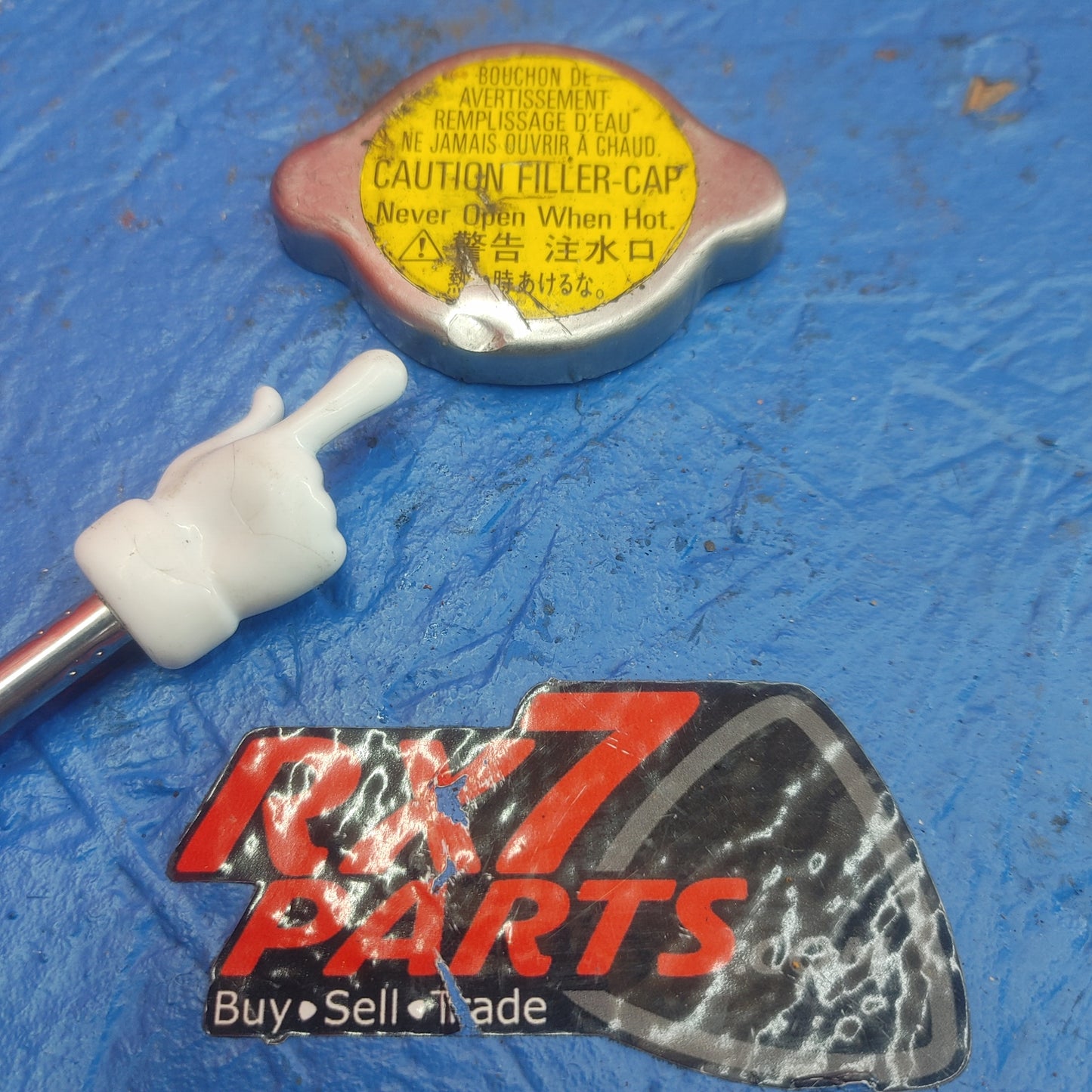 LHD, RHD Radiator Cap For Thermostat Housing Filler Neck  RX7 FC FC3S 86 - 91 Mazda SH1B28/10