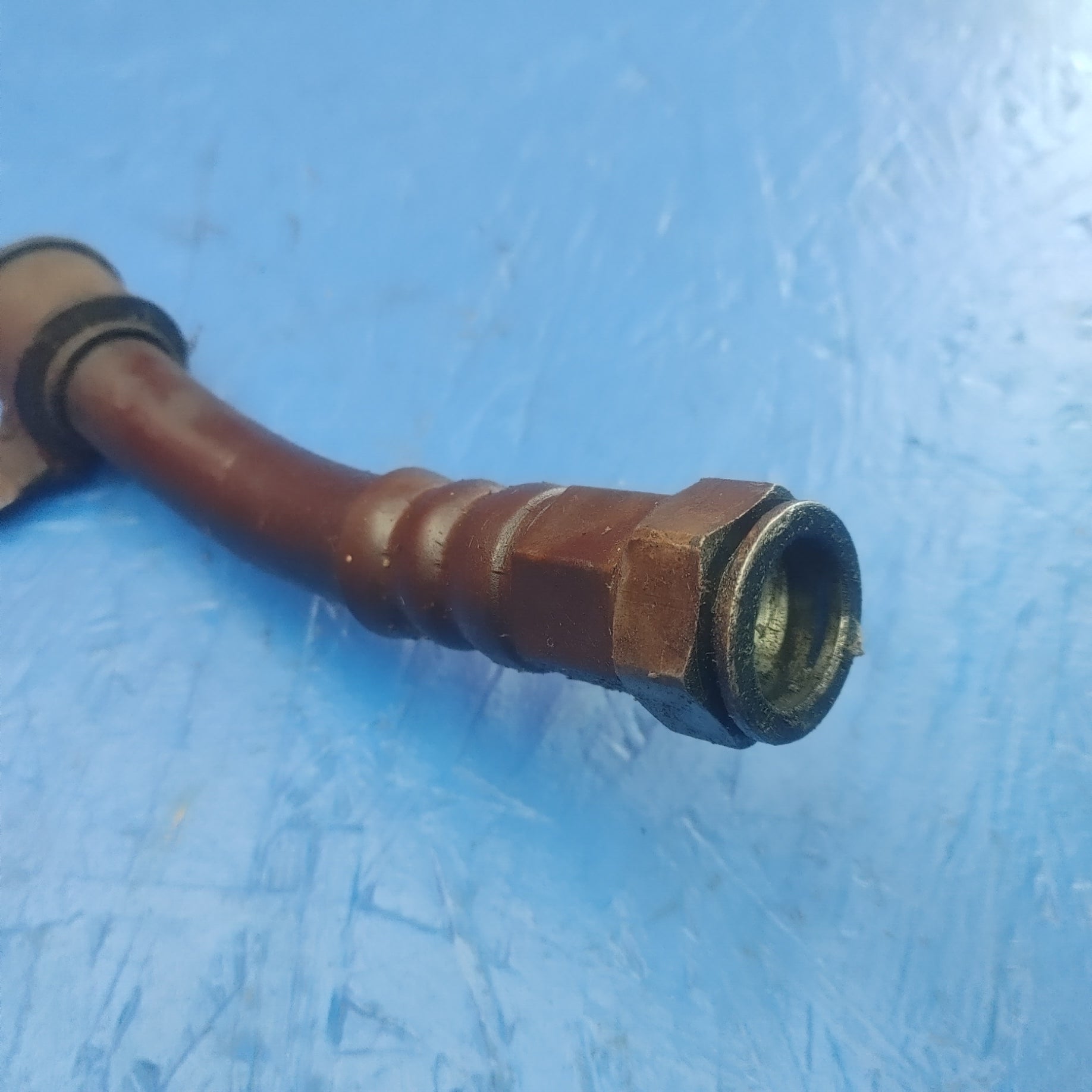 LHD, RHD Main Oil Feed Line From Filter Housing To Cooler  RX7 FD FD3S 93 - 02 Mazda SH1B33/9 - RX7Parts