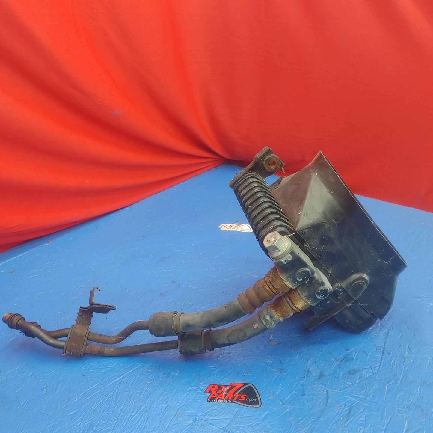 LHD, RHD Oem Left Side Oil Cooler  RX7 FD FD3S 93 - 02 Mazda SH2B1/1