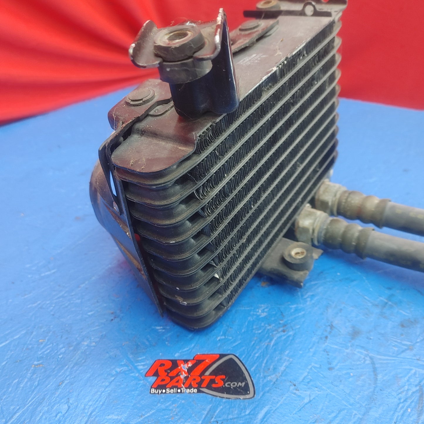 LHD, RHD Oem Left Side Oil Cooler  RX7 FD FD3S 93 - 02 Mazda SH2B1/2