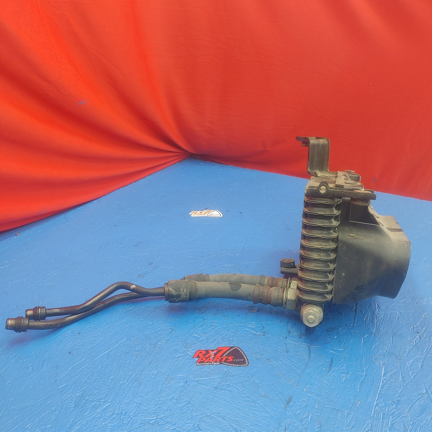 LHD, RHD Oem Left Side Oil Cooler  RX7 FD FD3S 93 - 02 Mazda SH2B1/3