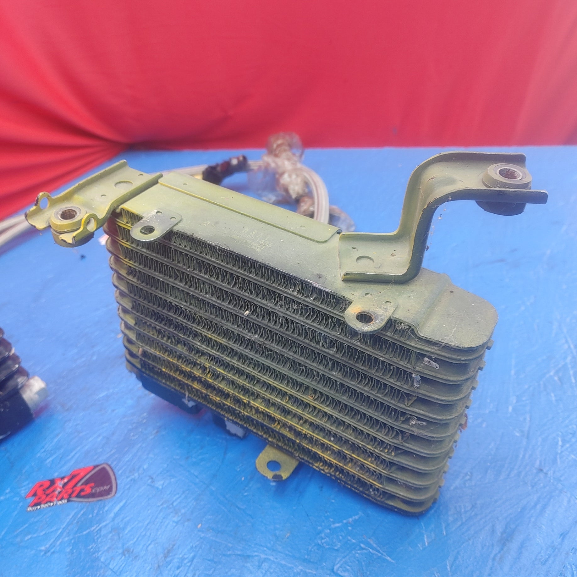 LHD, RHD Dual Oil Coolers With Braided Oil Lines  RX7 FD FD3S 93 - 02 Mazda SH2B1/5 - RX7Parts