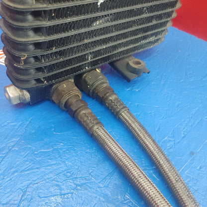 LHD, RHD Dual Oil Coolers With Braided Oil Lines  RX7 FD FD3S 93 - 02 Mazda SH2B1/5 - RX7Parts