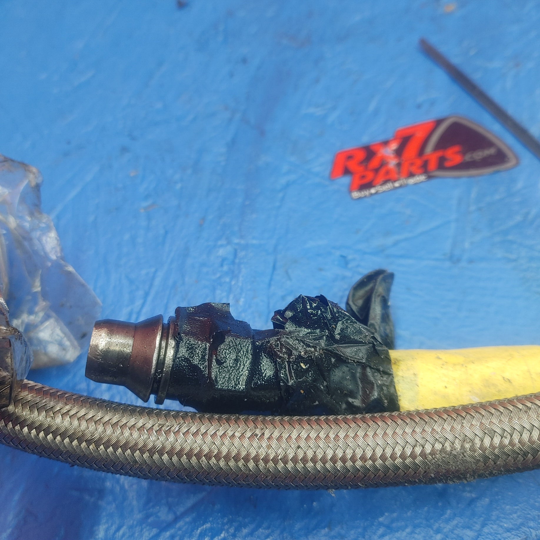 LHD, RHD Dual Oil Coolers With Braided Oil Lines  RX7 FD FD3S 93 - 02 Mazda SH2B1/5 - RX7Parts