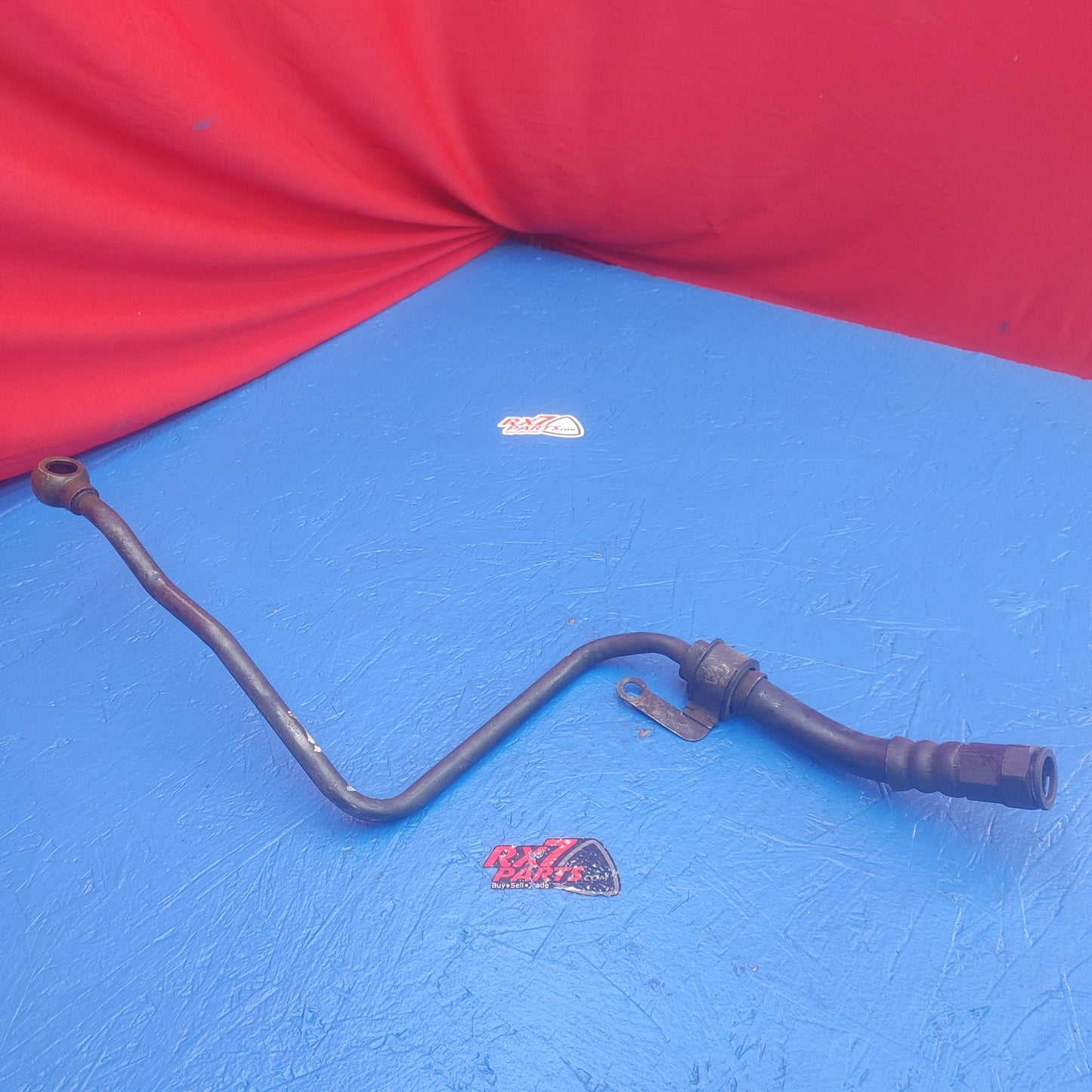 LHD, RHD Main Oil Feed Line From Filter Housing To Cooler  RX7 FD FD3S 93 - 02 Mazda SH2B1/6