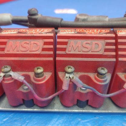 LHD, RHD Msd Blaster Ss Ignition Coils Set Up For 20B 3 Rotor Engine 8207     SH2B4/3
