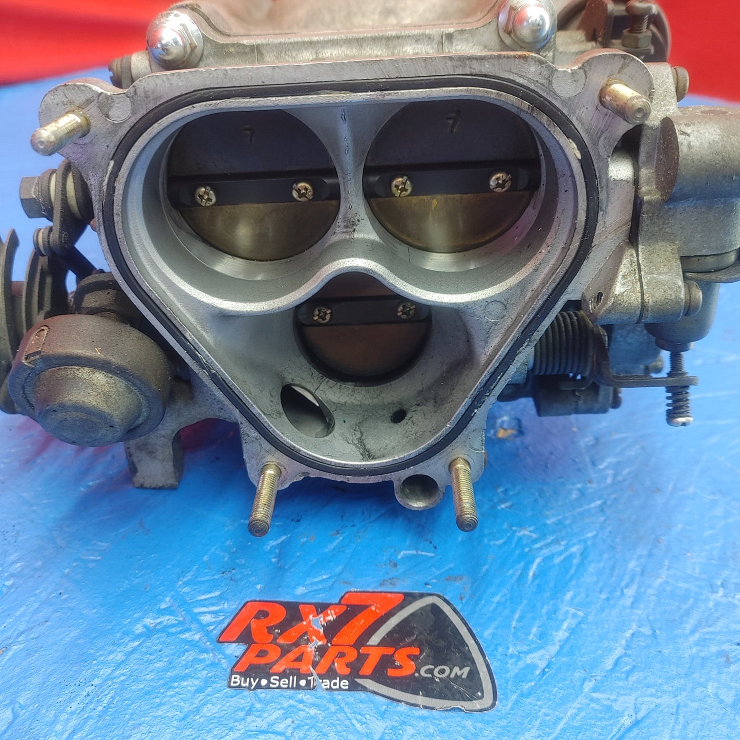 LHD, RHD Upper Intake Manifold With Double Throttle Cable Wheel  RX7 FD FD3S 93 - 02 Mazda SH2B5/4