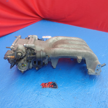 LHD, RHD Upper Intake Manifold With Double Throttle Cable Wheel  RX7 FD FD3S 93 - 02 Mazda SH2B5/4