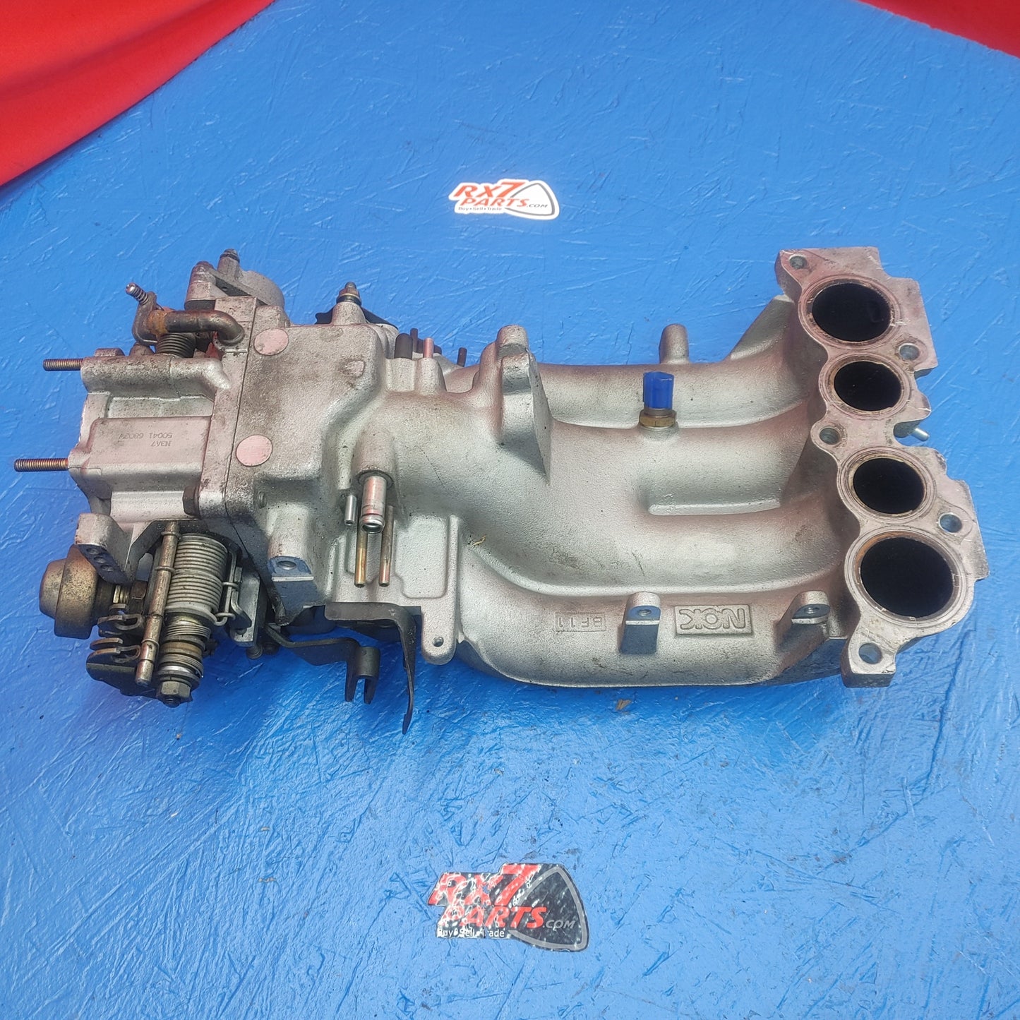LHD, RHD Upper Intake Manifold With Double Throttle Cable Wheel  RX7 FD FD3S 93 - 02 Mazda SH2B5/4