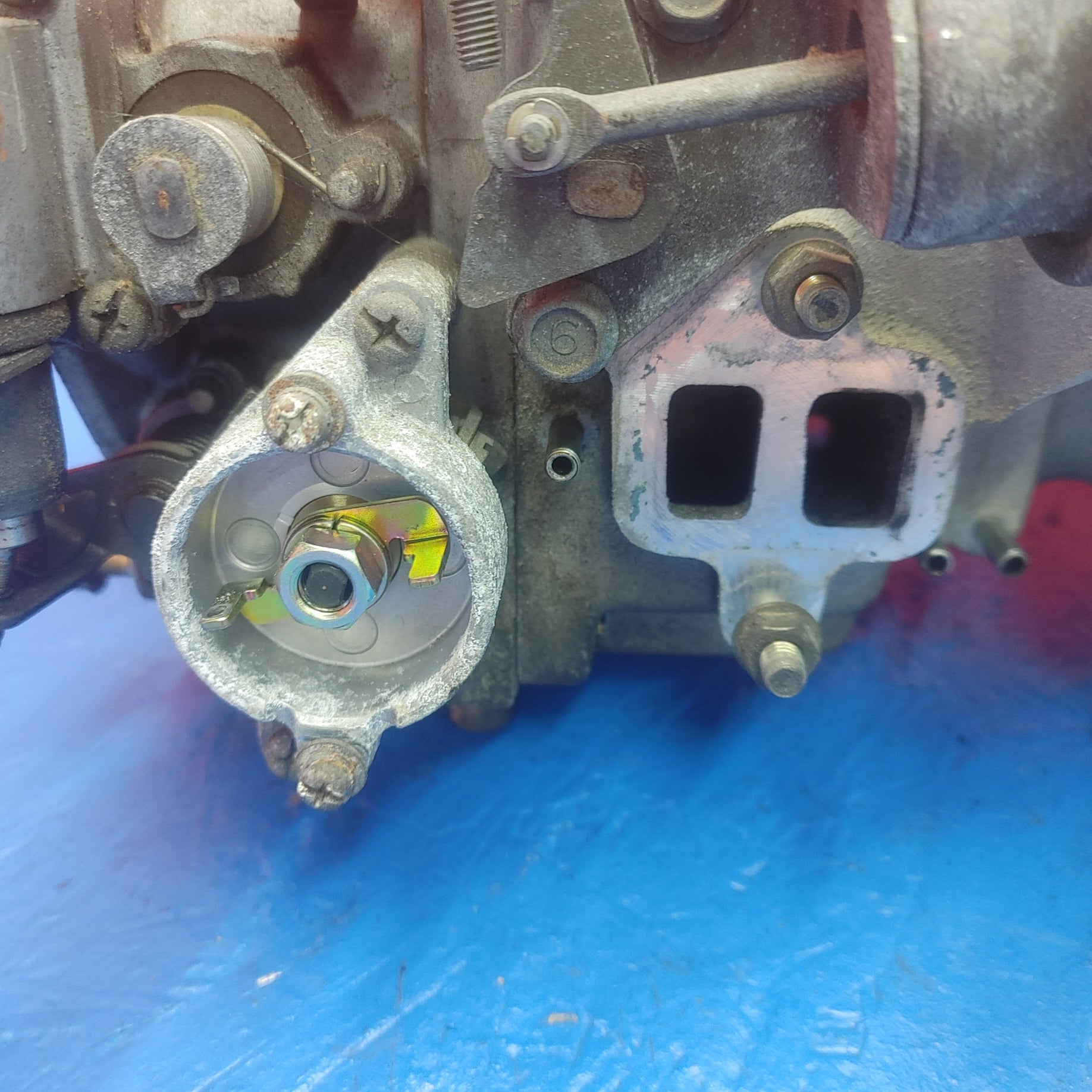 LHD, RHD Upper Intake Manifold With Double Throttle Cable Wheel  RX7 FD FD3S 93 - 02 Mazda SH2B5/16 - RX7Parts