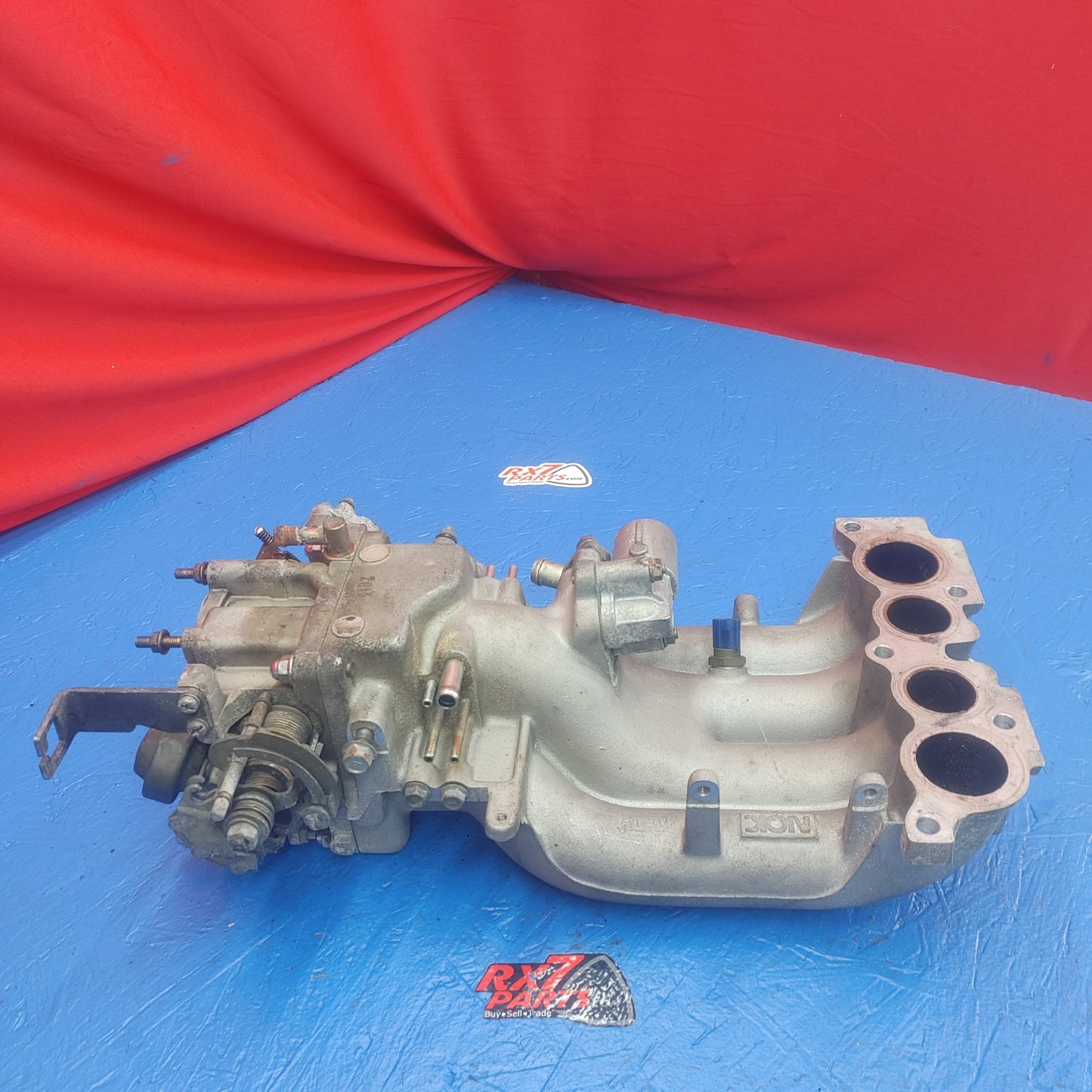 LHD, RHD Upper Intake Manifold With Double Throttle Cable Wheel  RX7 FD FD3S 93 - 02 Mazda SH2B5/16 - RX7Parts