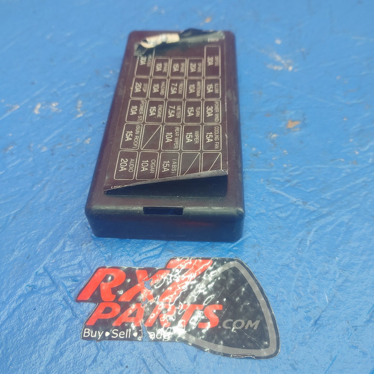 LHD, RHD Interior Fuse Box Cover Cap Panel FB01 RX7 FC FC3S 86 - 91 Mazda SH3B3/10