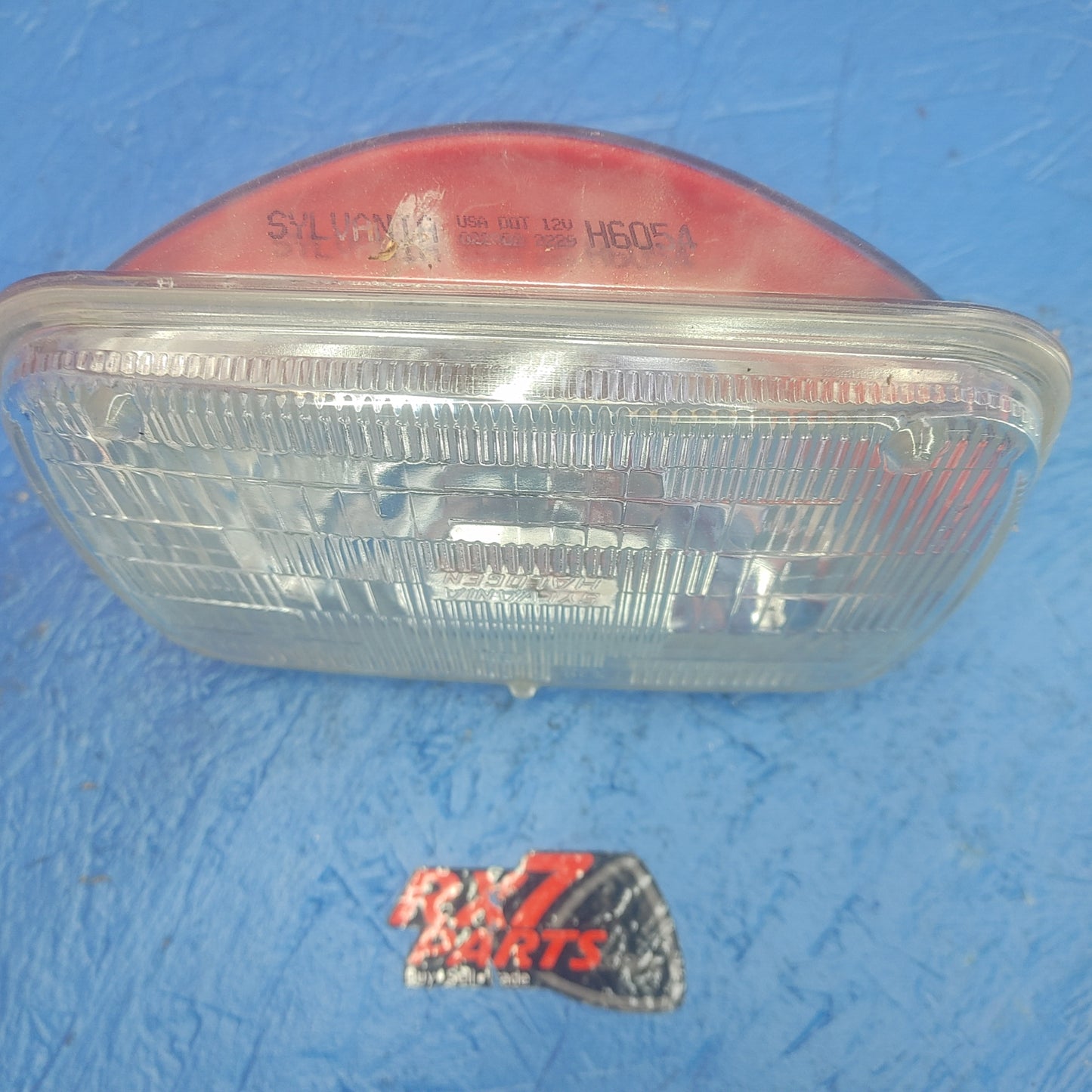 LHD, RHD Sylvania Basic Sealed Beam Headlight Bulb H6054 RX7 FC FC3S 86 - 91 Mazda SH3B3/16