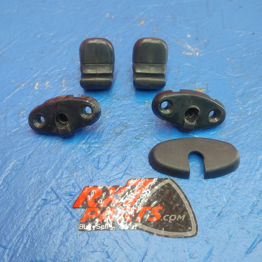 LHD, RHD Incomplete Sunvisor Sun Visor Clip Set Black  RX7 FD FD3S 93 - 02 Mazda SH3B3/17