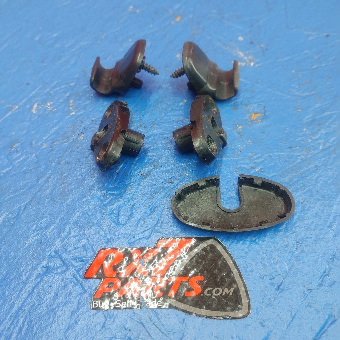 LHD, RHD Incomplete Sunvisor Sun Visor Clip Set Black  RX7 FD FD3S 93 - 02 Mazda SH3B3/17