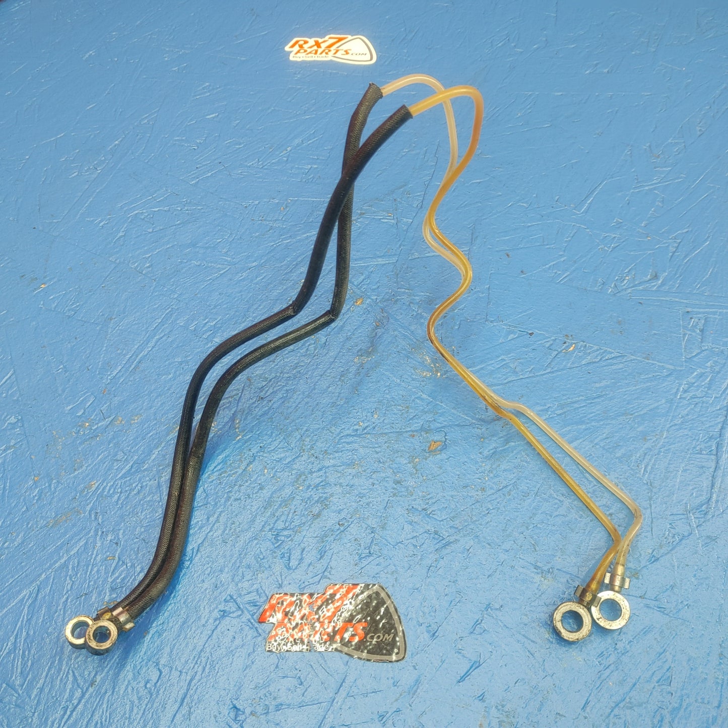 LHD, RHD Factory Oil Metering Pump Tube Line Set  RX7 FD FD3S 93 - 02 Mazda SH3B3/18