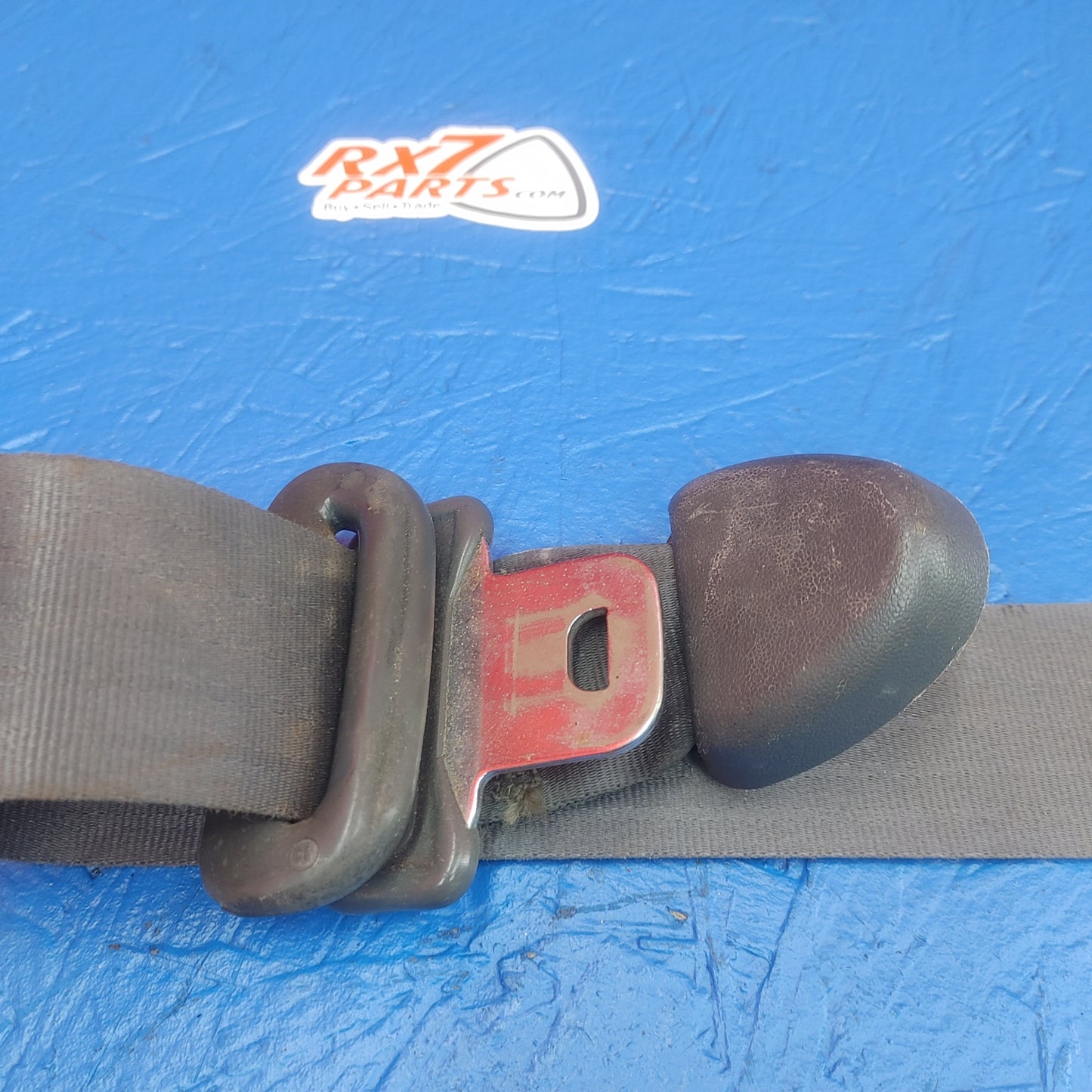 LHD, RHD Grey Seat Belts And Buckle Release Set Pair  RX7 FC FC3S 86 - 91 Mazda SH3B6/2