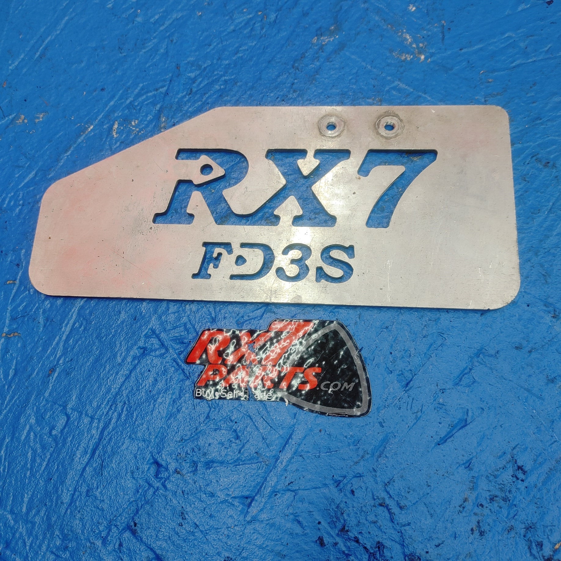 LHD, RHD Custom Aluminum Rx7 Engine Bay Decoration Plate  RX7 FD FD3S 93 - 02 Mazda SH3B7/14 - RX7Parts