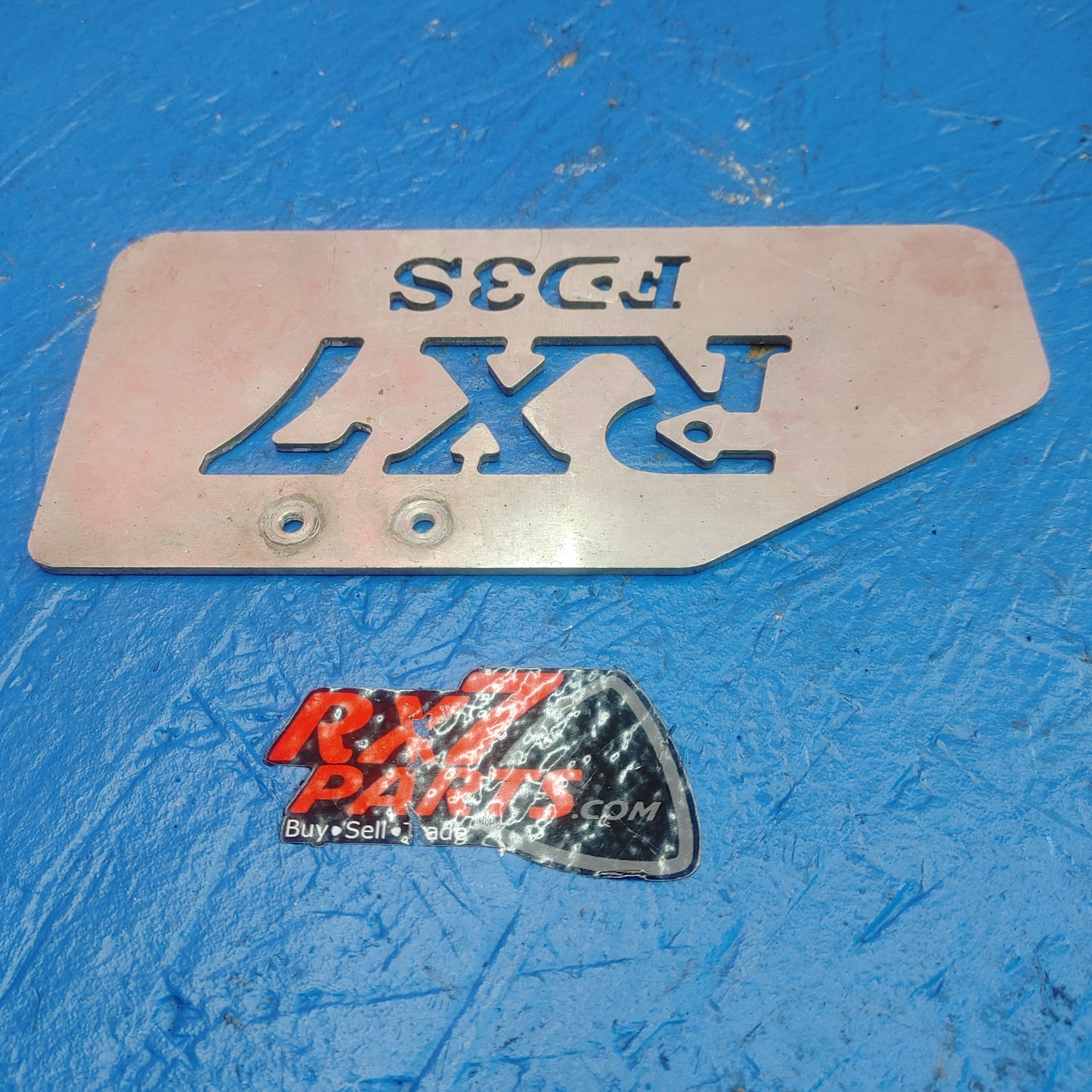 LHD, RHD Custom Aluminum Rx7 Engine Bay Decoration Plate  RX7 FD FD3S 93 - 02 Mazda SH3B7/14 - RX7Parts
