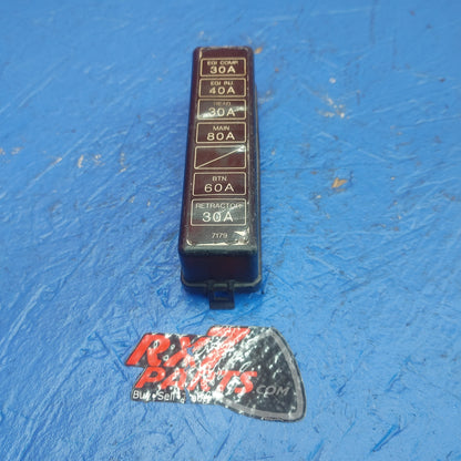 LHD, RHD Fuse Box Lid 7157 7179 RX7 RX-7 FC S4 FC3S 86 - 88 FC FC3S 13B SH3B9/8