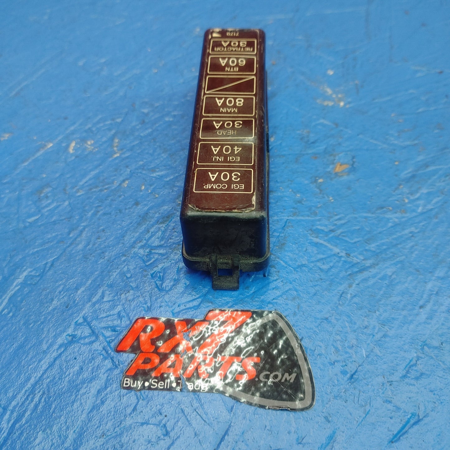 LHD, RHD Fuse Box Lid 7157 7179 RX7 RX-7 FC S4 FC3S 86 - 88 FC FC3S 13B SH3B9/8