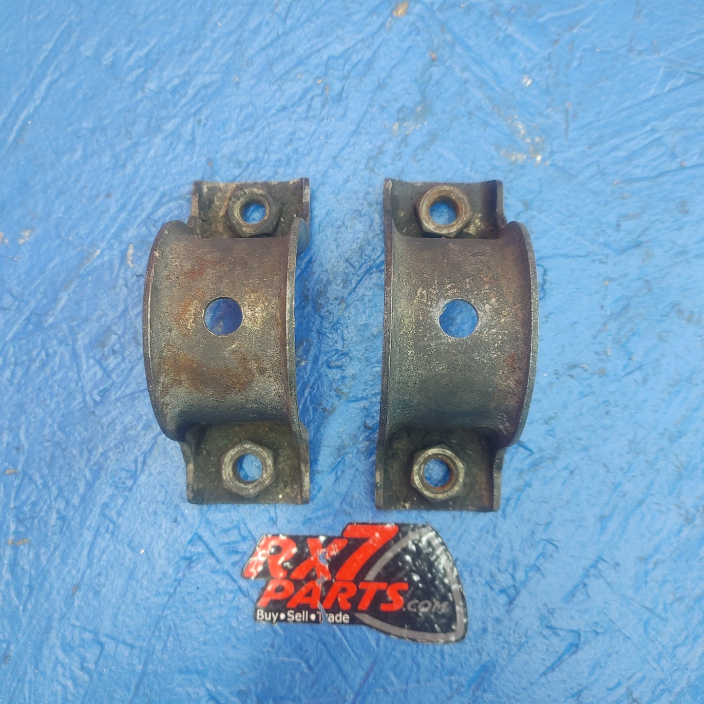 LHD, RHD Steering Rack Brackets Set Pair   RX7 FD FD3S 93 - 02 Mazda SH3B14/5