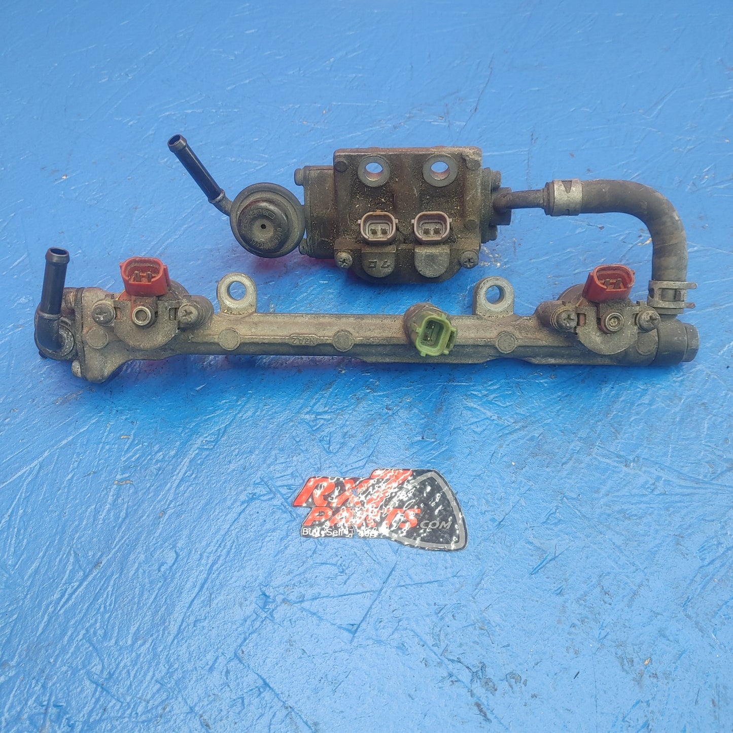 LHD, RHD Complete Primary And Secondary Fuel Rail Assembly  RX7 FD FD3S 93 - 02 Mazda SH3B14/26