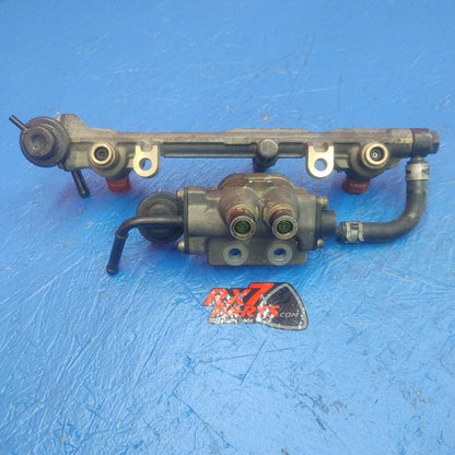 LHD, RHD Complete Primary And Secondary Fuel Rail Assembly  RX7 FD FD3S 93 - 02 Mazda SH3B14/26