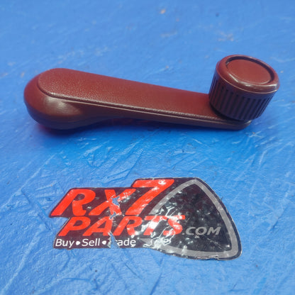 LHD, RHD Maroon Window Crank Handle  RX7 RX-7 FC S4 FC3S 86 - 88 FC FC3S 13B SH3B18/31
