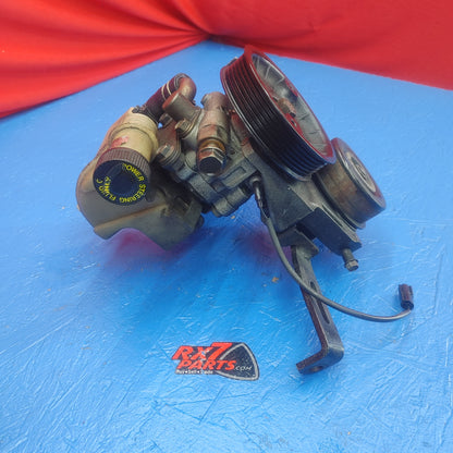 LHD, RHD Power Steering Pump With Reservoir Bracket Alternator Bracket And Both Pulleys  RX7 FD FD3S 93 - 02 Mazda SH3B19/1