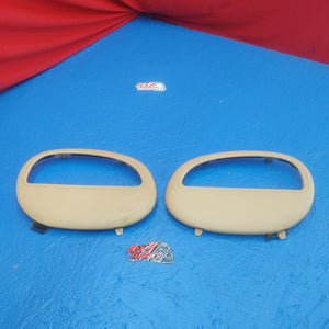 LHD, RHD Rear Pocket Cover Tan Bin Speaker Set Pair  RX7 FD FD3S 93 - 02 Mazda SH3B20/1