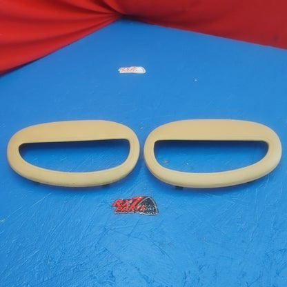 LHD, RHD Rear Pocket Cover Tan Bin Speaker Set Pair  RX7 FD FD3S 93 - 02 Mazda SH3B20/1