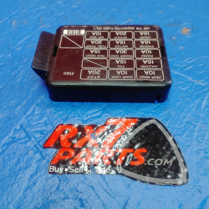 LHD, RHD Interior Fuse Box Lid Cover  RX7 RX-7 FD FD3S 13B-REW 92 - 02 FD FD3S 13B-REW SH3B20/23