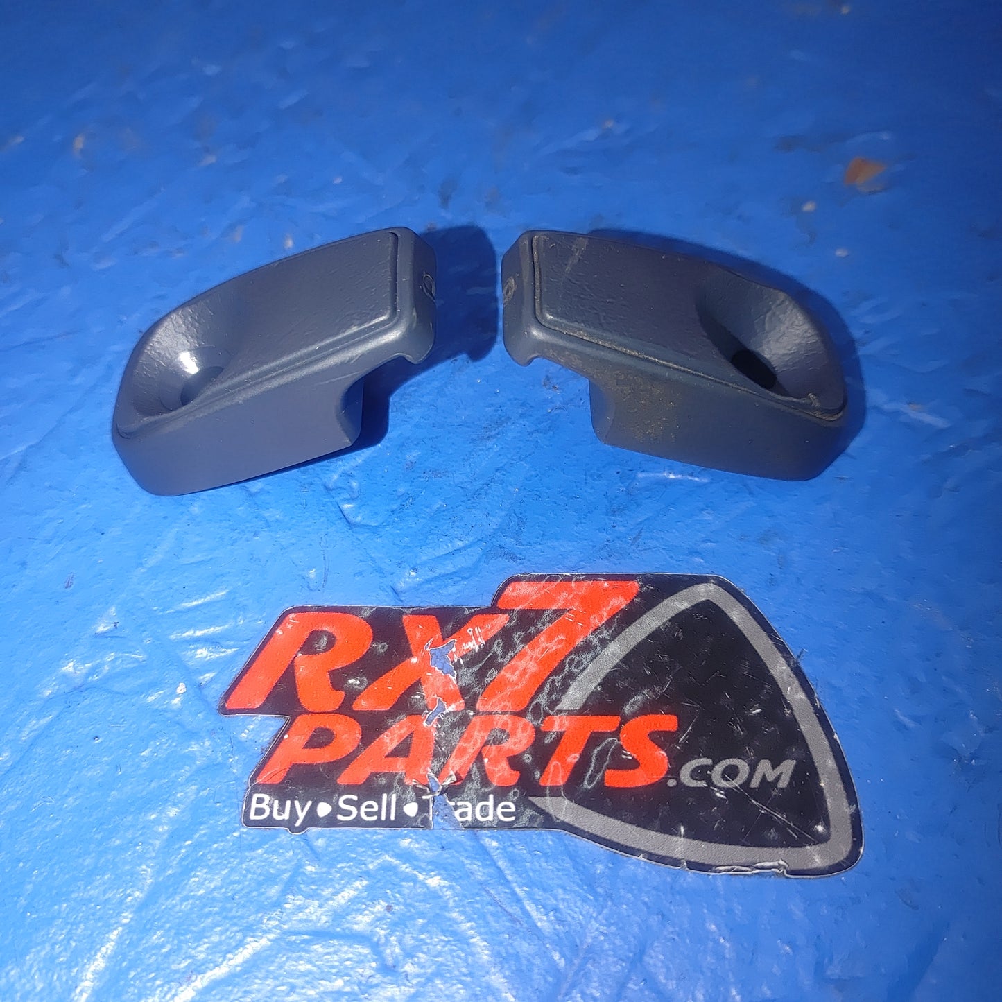 LHD, RHD  Blue Interior Coat Hook Pair  RX7 RX-7 FC S4 FC3S 86 - 88 FC FC3S 13B SH3B20/29