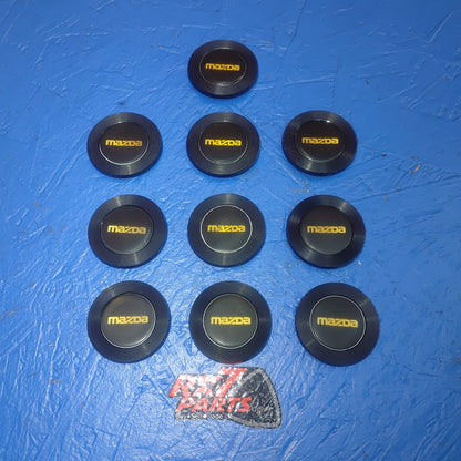 ONE LHD, RHD Mazda Steering Wheel Horn For 2 Spoke Steering Wheel  RX7 RX-7 FC S4 FC3S 86 - 88 FC FC3S 13B SH3B20/30