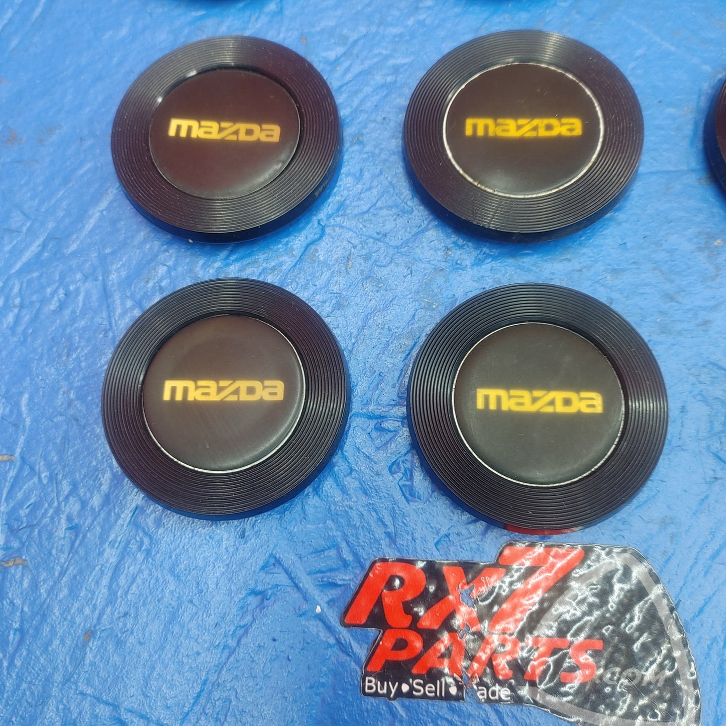 ONE LHD, RHD Mazda Steering Wheel Horn For 2 Spoke Steering Wheel  RX7 RX-7 FC S4 FC3S 86 - 88 FC FC3S 13B SH3B20/30