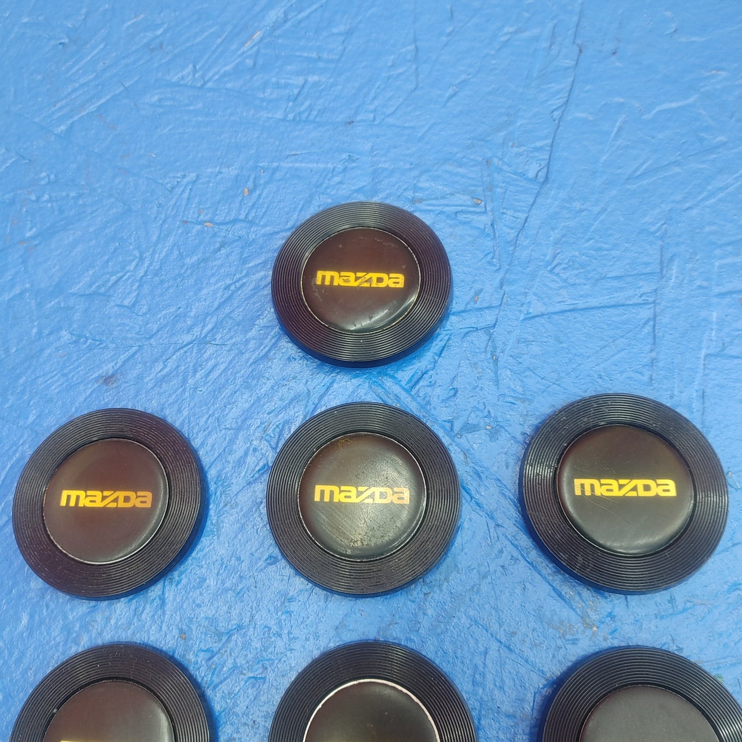 ONE LHD, RHD Mazda Steering Wheel Horn For 2 Spoke Steering Wheel  RX7 RX-7 FC S4 FC3S 86 - 88 FC FC3S 13B SH3B20/30