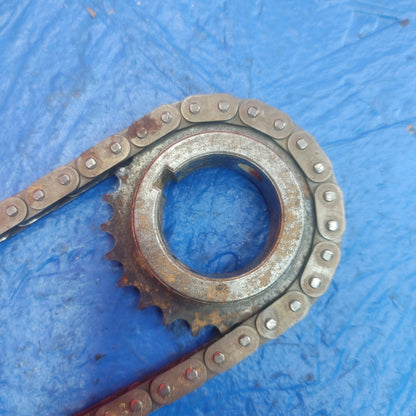 LHD, RHD 12A Only Oil Pump Drive Gear Sprocket And Chain  RX7 RX-7 SA SA22C FB FB3S 79 - 85 SA SA22C FB FB3S 12A SH4B6/29
