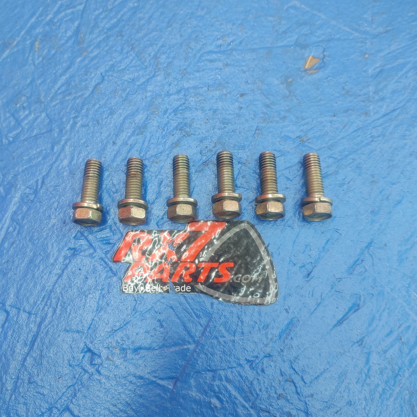 LHD, RHD 1974 Thru 2011 Rotary Engine All Years Front Stationary Gear Bolt Of 6 9080 12 825 Universal Universal Universal SH4B6/32