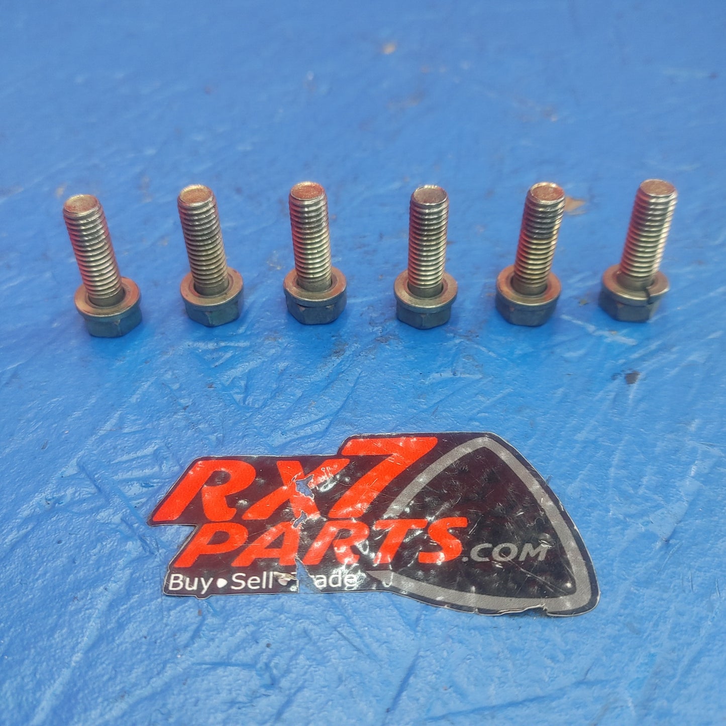 LHD, RHD 1974 Thru 2011 Rotary Engine All Years Front Stationary Gear Bolt Of 6 9080 12 825 Universal Universal Universal SH4B6/32
