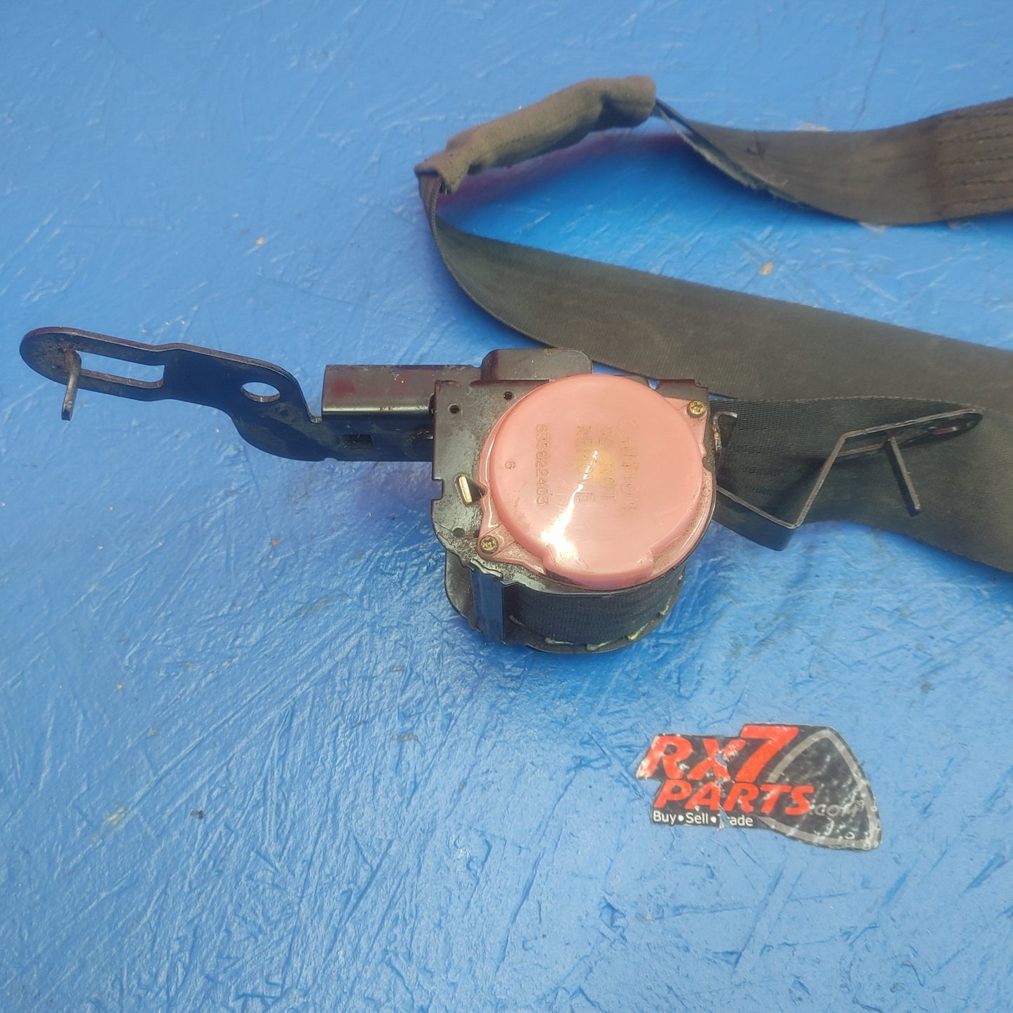 LHD, RHD Front Left Hand Lh Seat Belt Black  RX7 RX-7 FD FD3S 13B-REW 92 - 02 FD FD3S 13B-REW SH4B7/13
